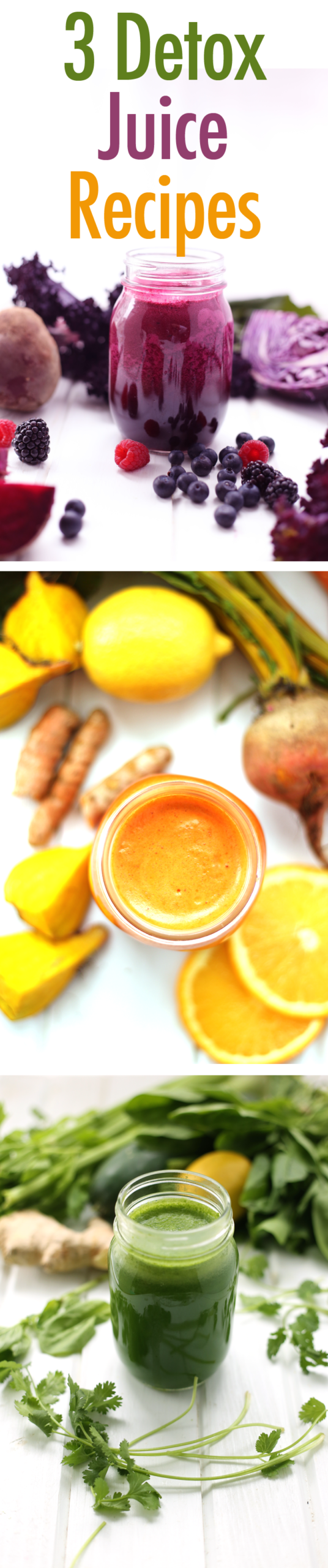 3 healthy detox juice recipes for clear skin, digestion and energy!