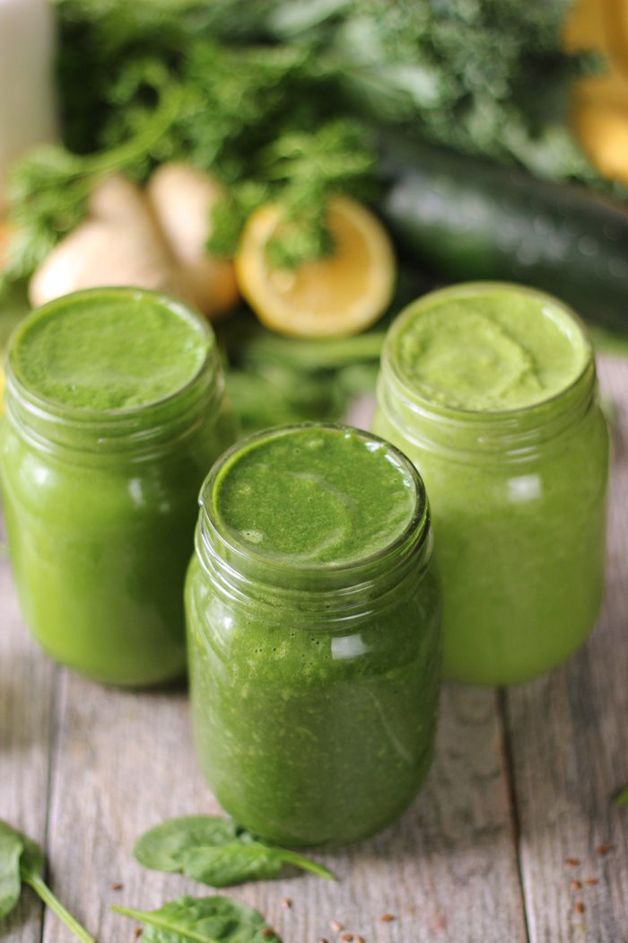 3 vegan green smoothie recipes