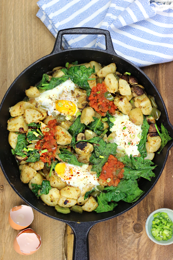 EASY Egg and Potato Breakfast Skillet | DF & GF