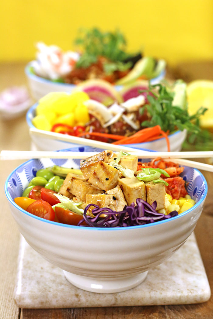 Poke sushi bowl sales