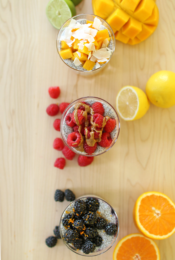 Chia Pudding Fruit Parfaits - 30 min!