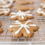 These fun and festive cookies are refined sugar free, full of molasses and warming spices like ginger, cinnamon, nutmeg and cloves - perfect for the holiday season!