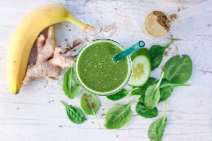 This perfect green smoothie is an amazing breakfast, post workout smoothie or perfect afternoon snack. Delicious, healthy and super quick to prepare!