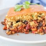 This one-dish casserole is vegetarian, gluten-free, dairy-free and combines two of my favourites, chili and cornbread, making it the perfect cozy meal that’s sure to satisfy your entire family.