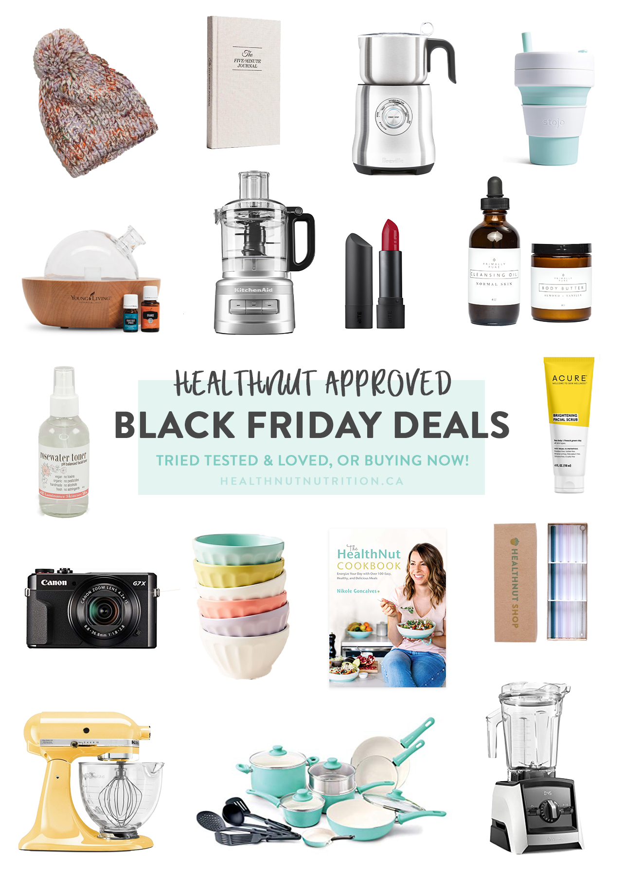 The Ultimate HealthNut Black Friday Deals round up! Including some of my favourite products that are tried tested and loved, or I will be buying this year. 