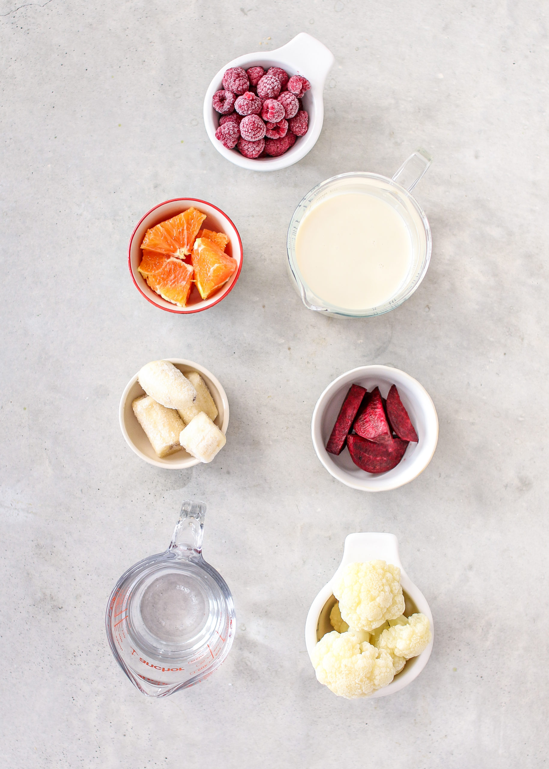 This pretty in pink vibrant beet, berry and orange smoothie is packed full of veggie and immune-boosting Vitamin C and antioxidants for a burst of nutrients to start your day!