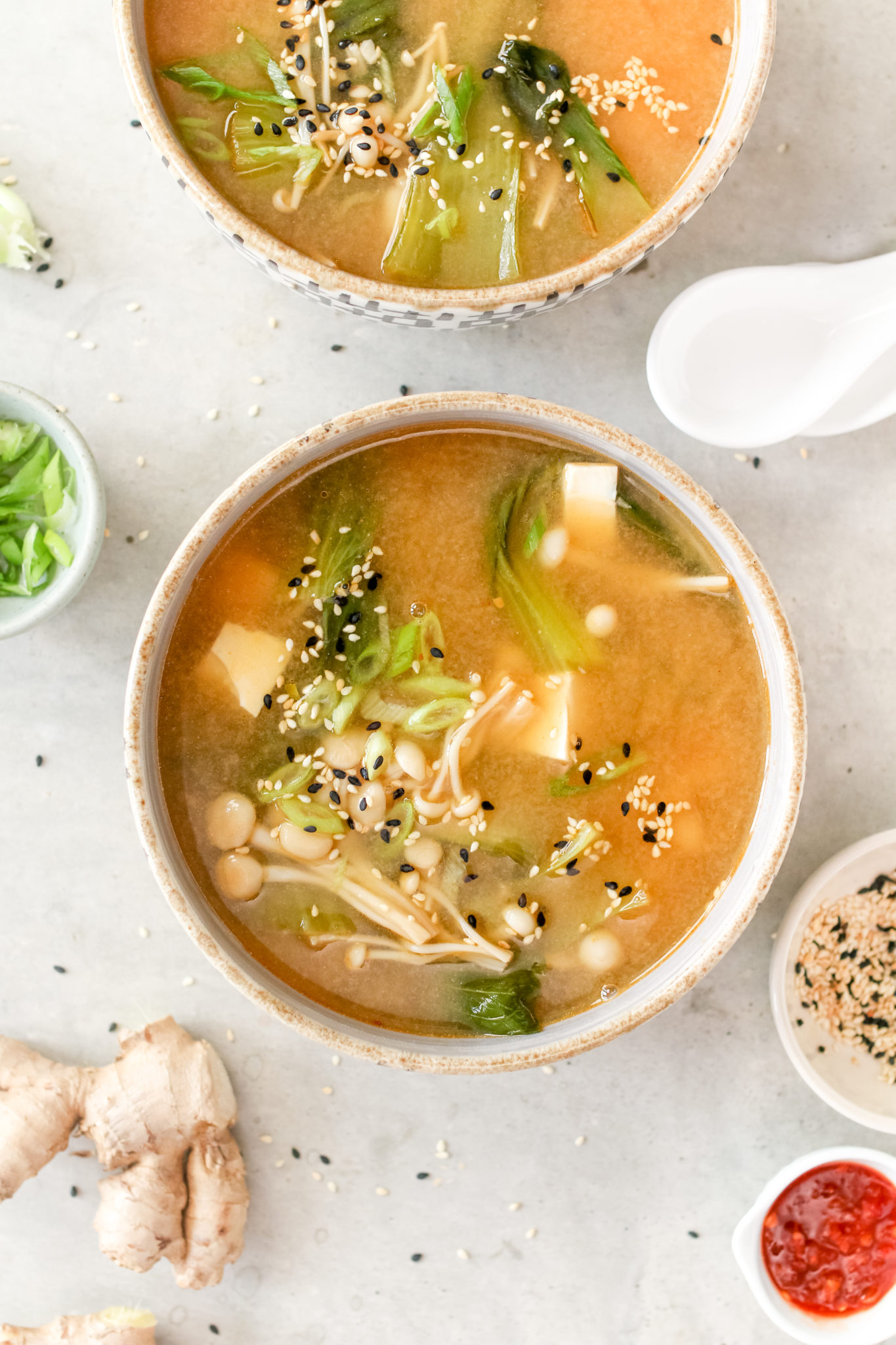 Easy Ginger Miso Soup Healthnut Nutrition