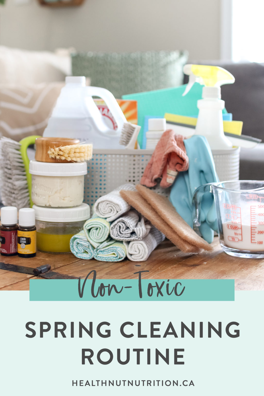 Spring Clean Essentials Non-Toxic Spring Cleaning Essentials + FREE Printable! - Healthnut ...