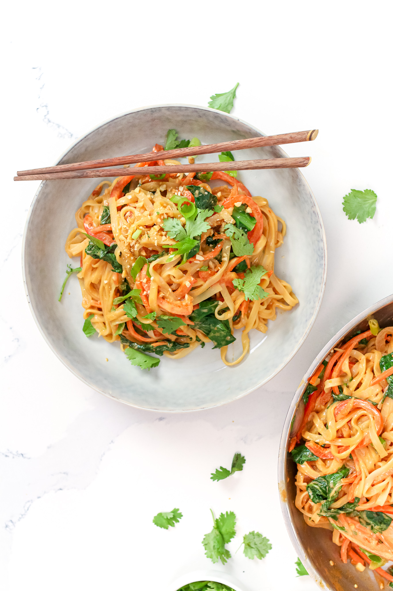 15 Minute Spicy Peanut Noodles