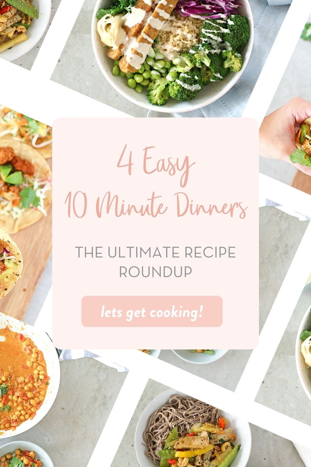 Easy 10 Minute Dinners - Healthnut Nutrition