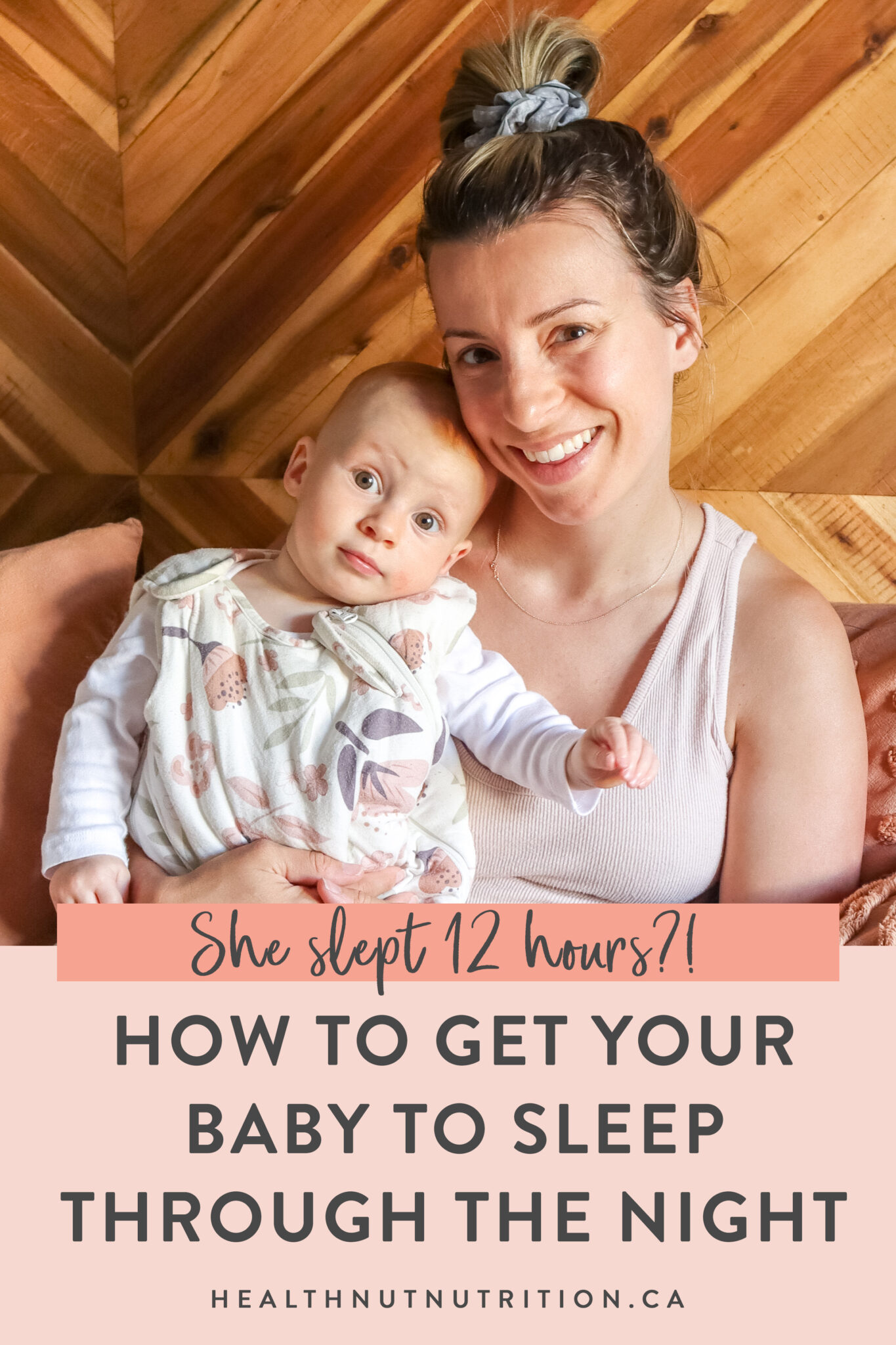 How To Get Baby To Sleep Through The Night - Healthnut Nutrition